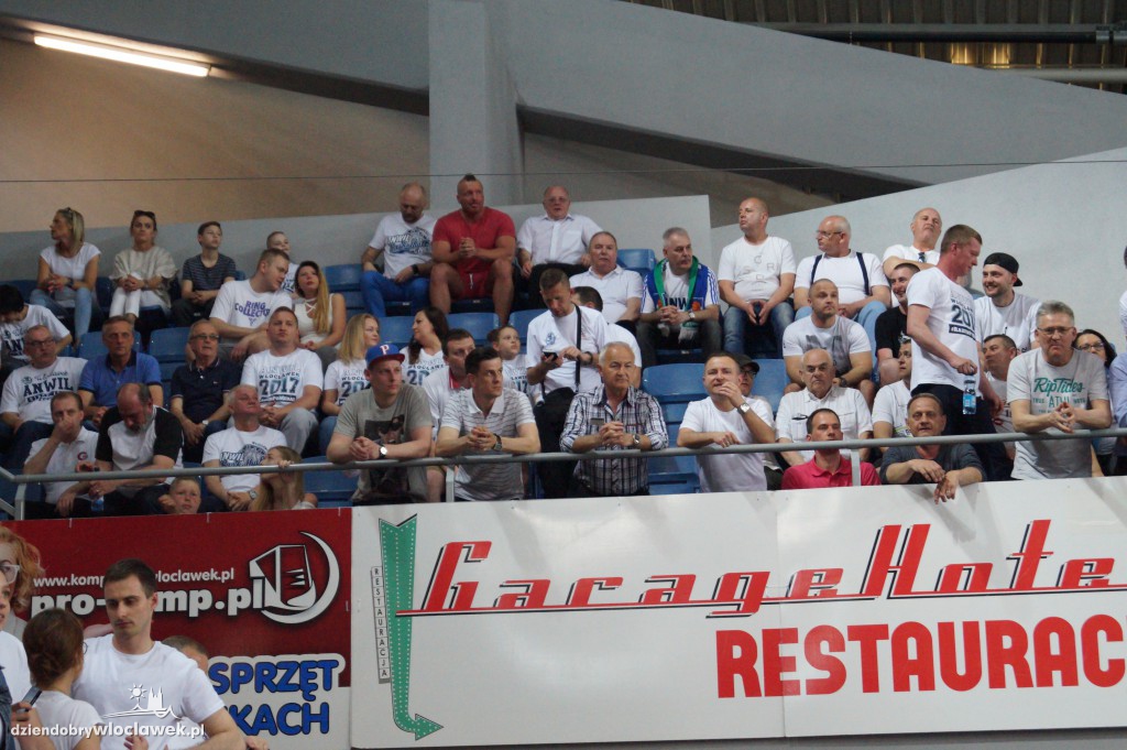 Kibice na meczu Anwil - Energa Czarni