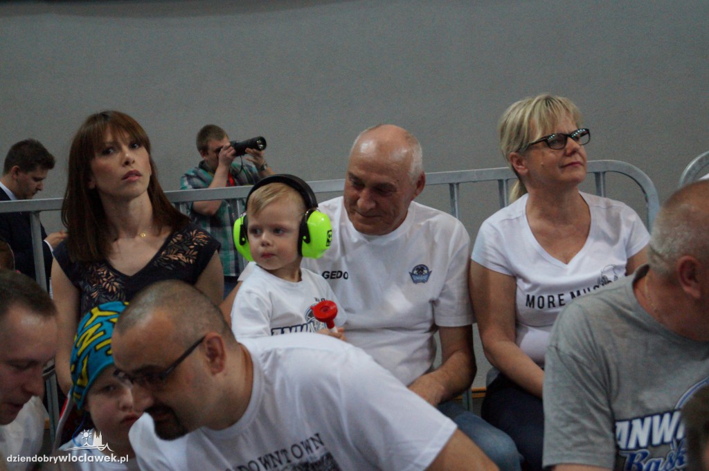 Kibice na meczu Anwil - Energa Czarni