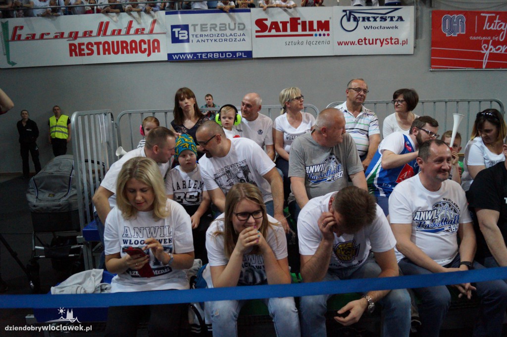 Kibice na meczu Anwil - Energa Czarni