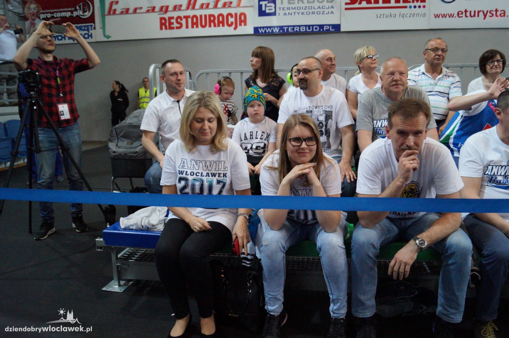 Kibice na meczu Anwil - Energa Czarni