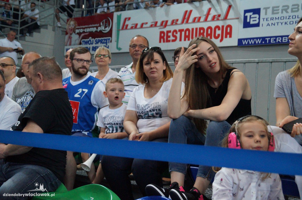 Kibice na meczu Anwil - Energa Czarni
