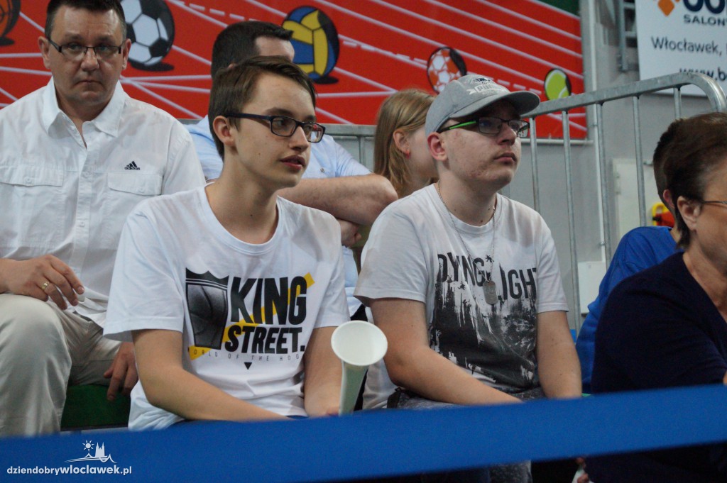 Kibice na meczu Anwil - Energa Czarni