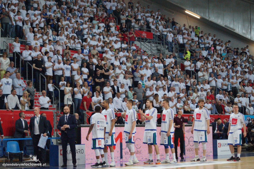 Kibice na meczu Anwil - Energa Czarni