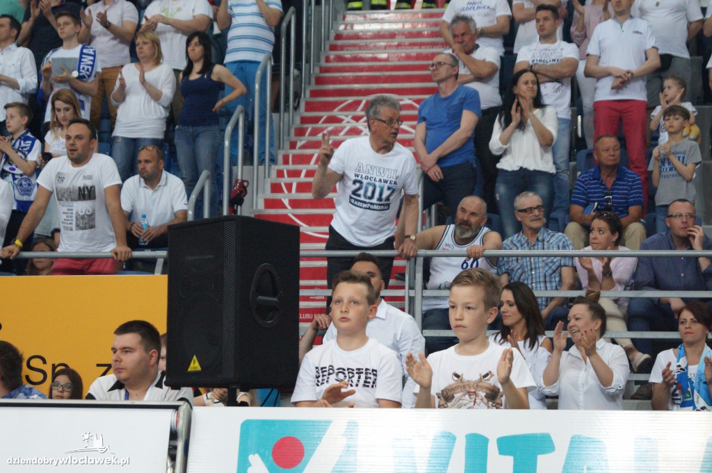 Kibice na meczu Anwil - Energa Czarni