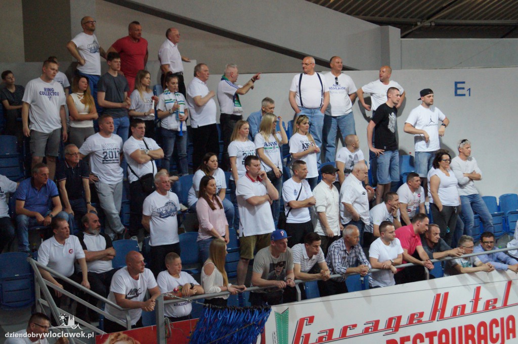 Kibice na meczu Anwil - Energa Czarni