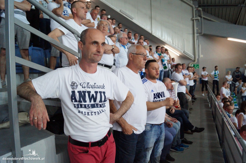 Kibice na meczu Anwil - Energa Czarni