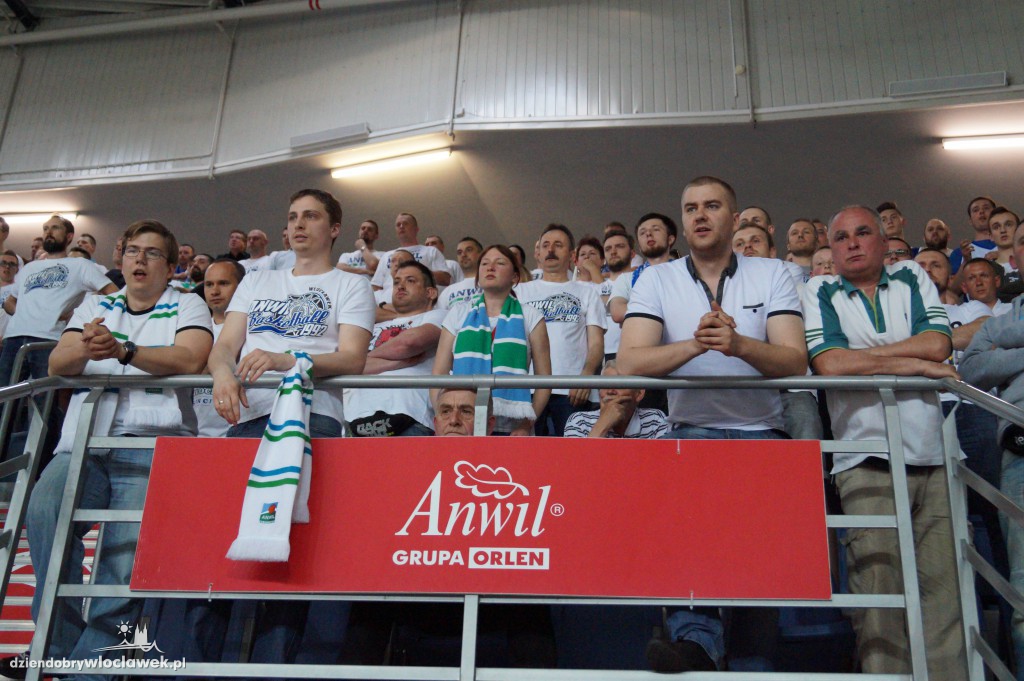 Kibice na meczu Anwil - Energa Czarni