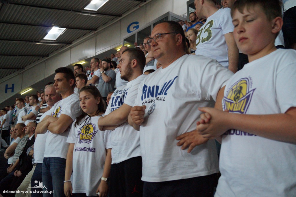 Kibice na meczu Anwil - Energa Czarni