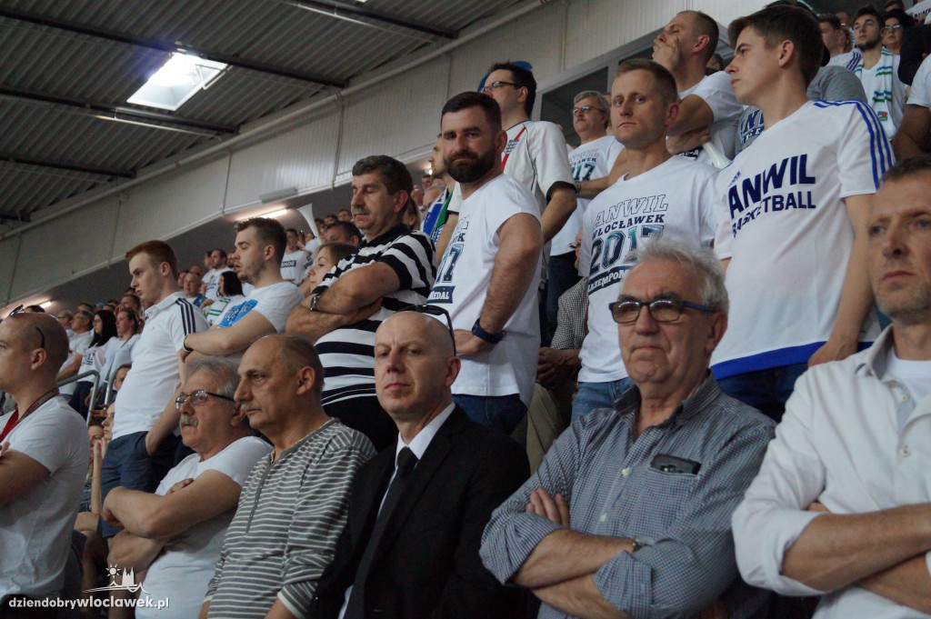 Kibice na meczu Anwil - Energa Czarni