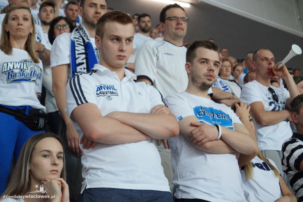 Kibice na meczu Anwil - Energa Czarni