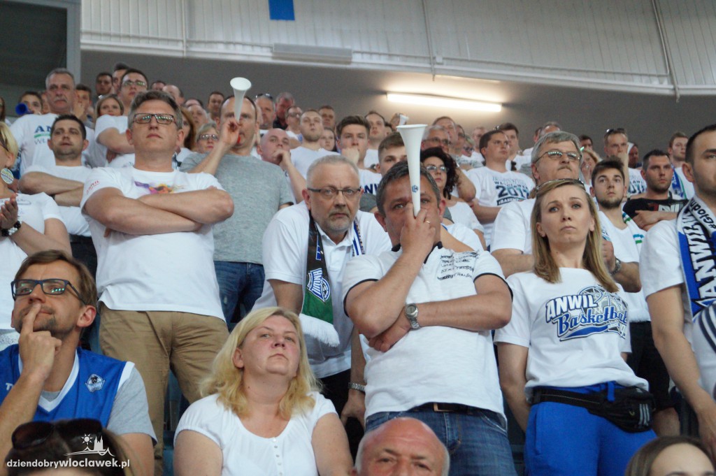 Kibice na meczu Anwil - Energa Czarni