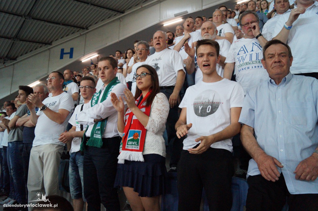 Kibice na meczu Anwil - Energa Czarni