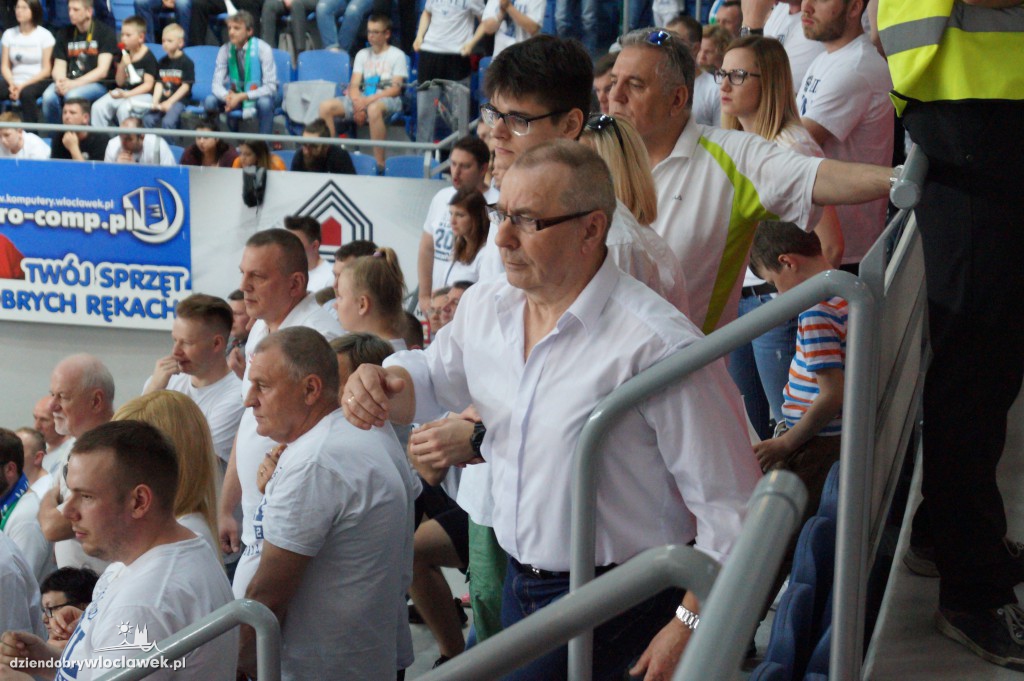 Kibice na meczu Anwil - Energa Czarni