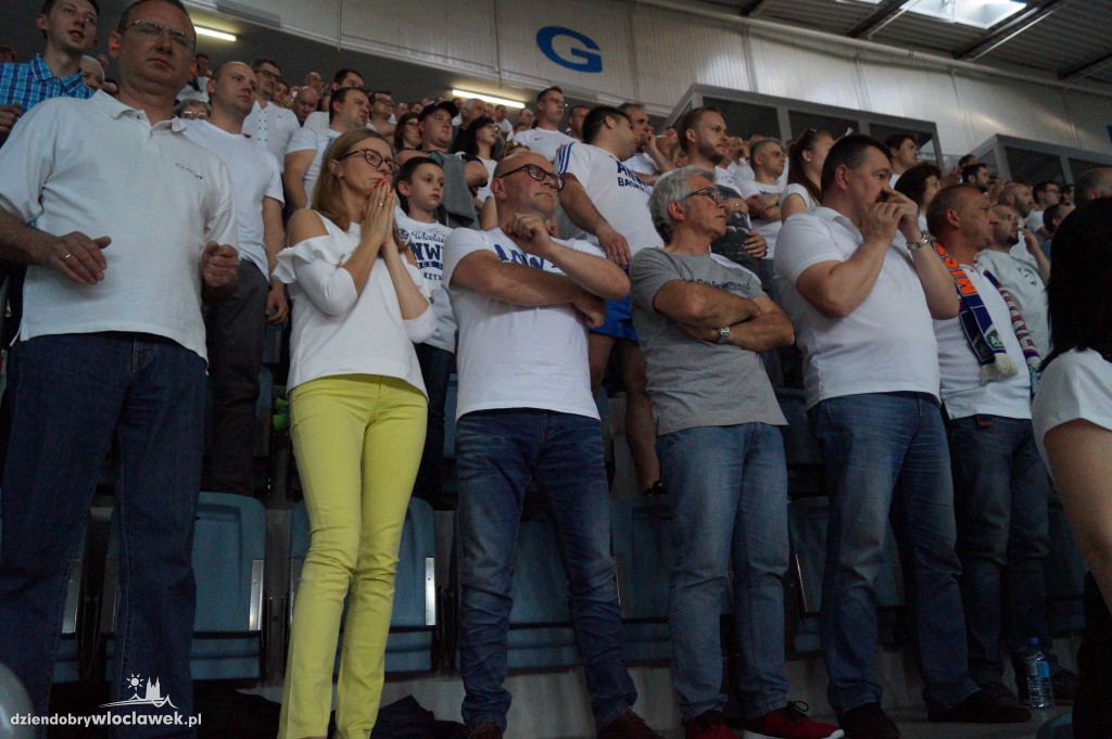 Kibice na meczu Anwil - Energa Czarni