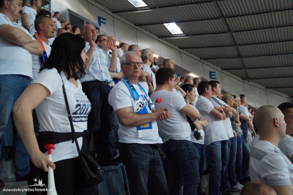Kibice na meczu Anwil - Energa Czarni