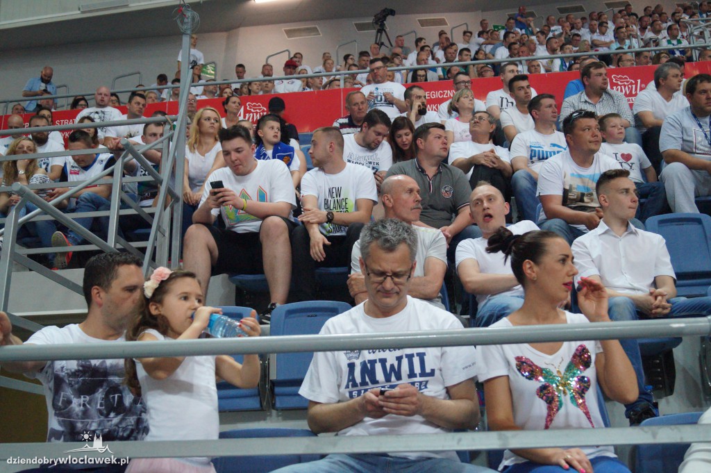 Kibice na meczu Anwil - Energa Czarni