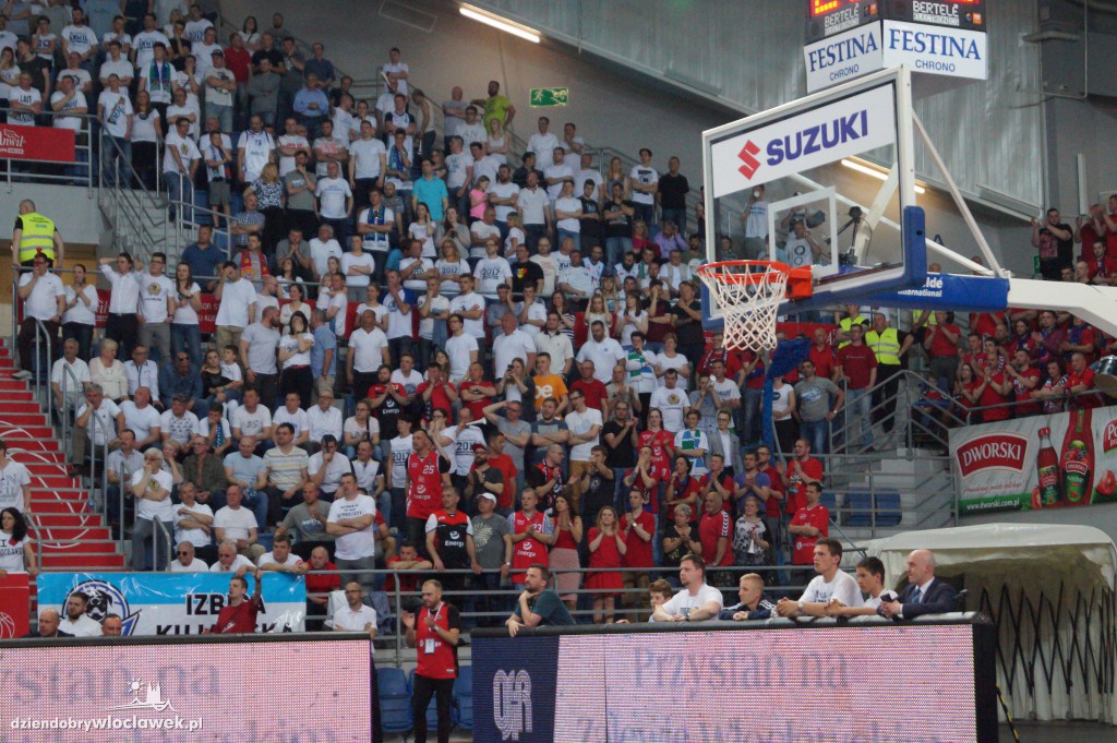 Kibice na meczu Anwil - Energa Czarni