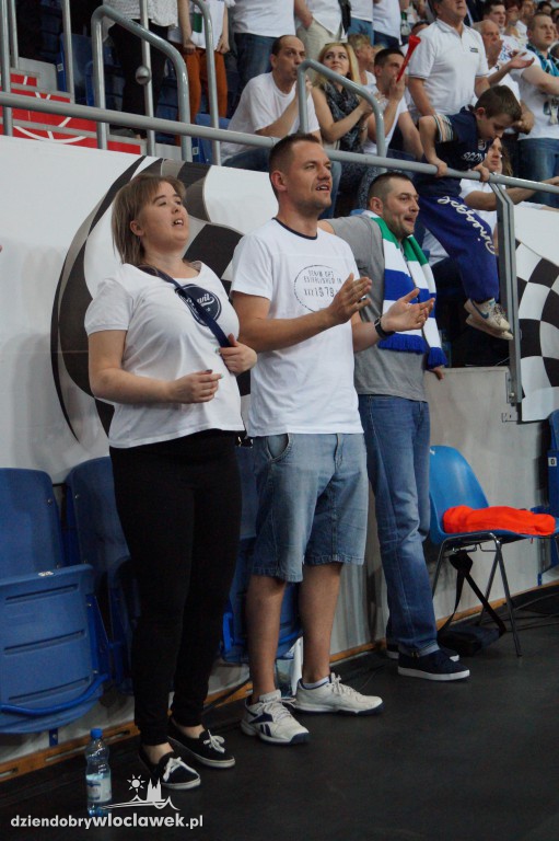 Kibice na meczu Anwil - Energa Czarni