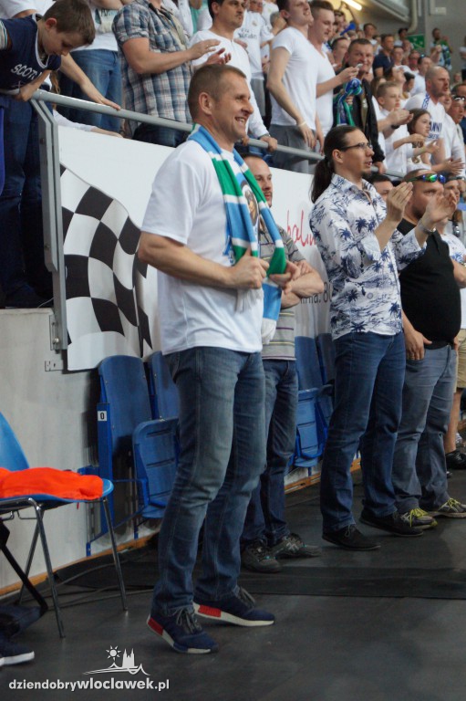 Kibice na meczu Anwil - Energa Czarni