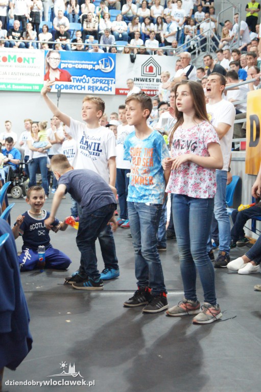 Kibice na meczu Anwil - Energa Czarni