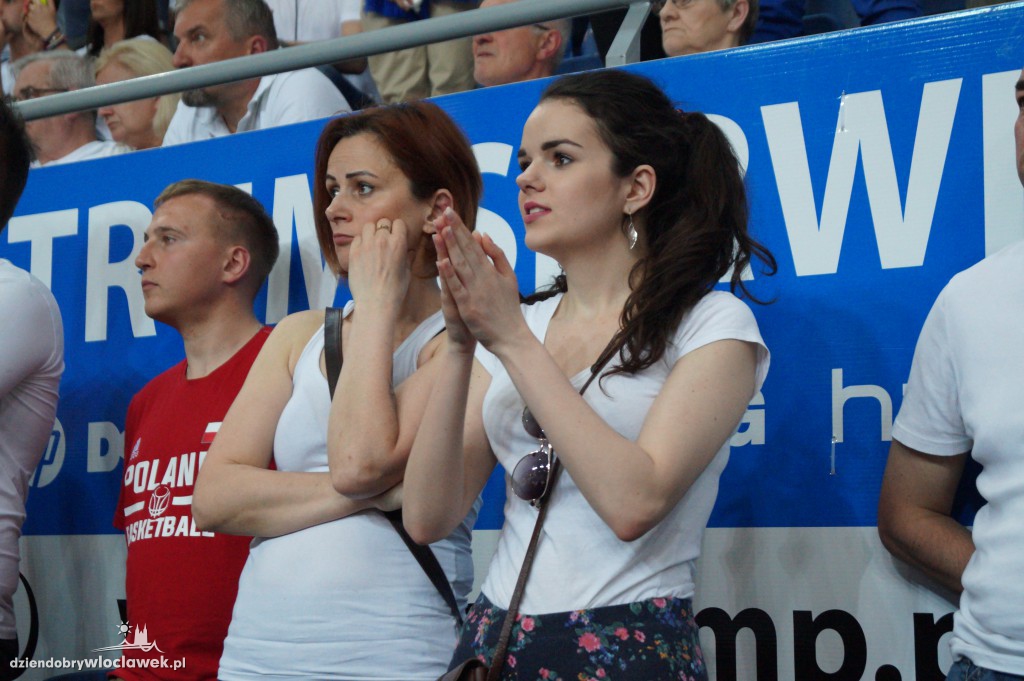Kibice na meczu Anwil - Energa Czarni
