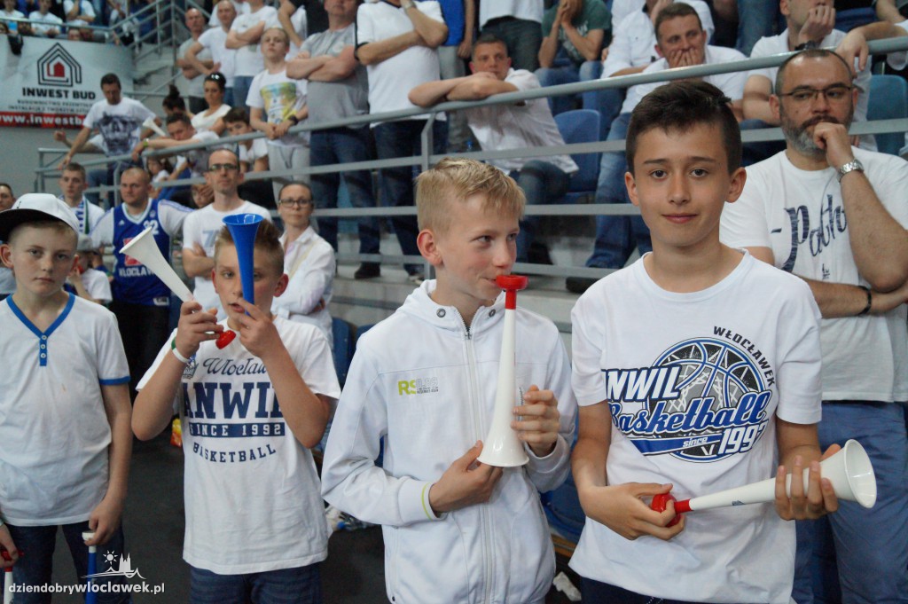 Kibice na meczu Anwil - Energa Czarni