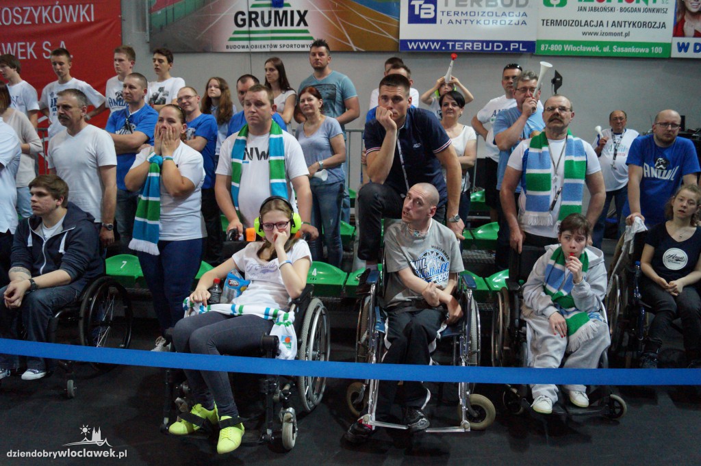 Kibice na meczu Anwil - Energa Czarni