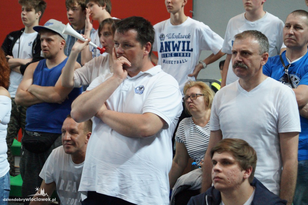 Kibice na meczu Anwil - Energa Czarni
