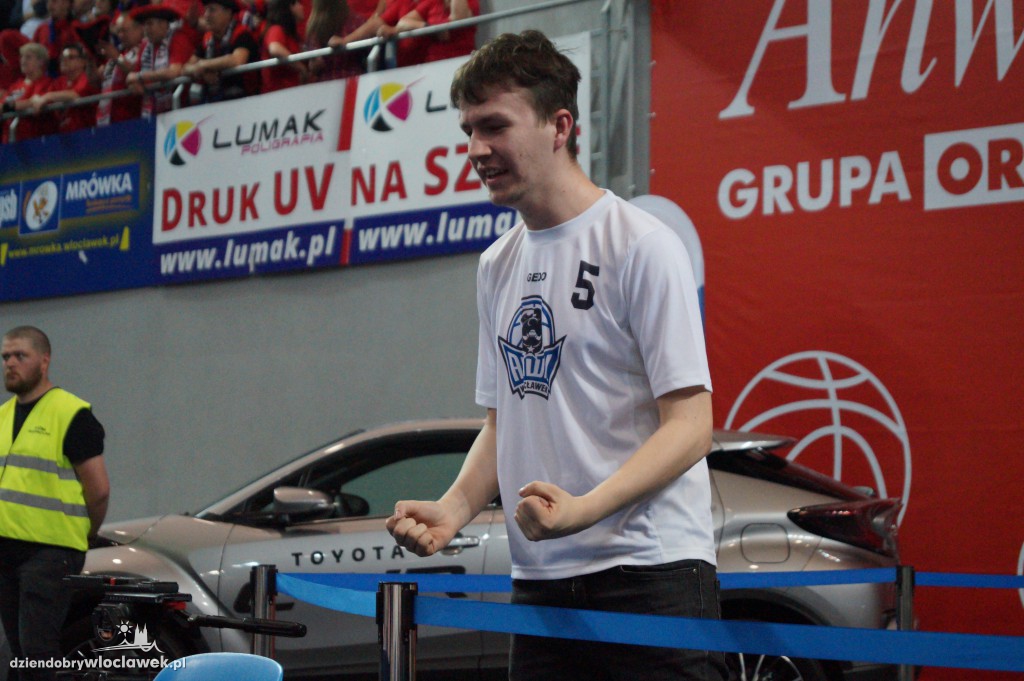 Kibice na meczu Anwil - Energa Czarni