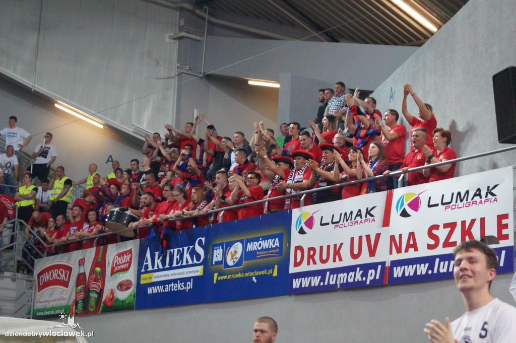 Kibice na meczu Anwil - Energa Czarni