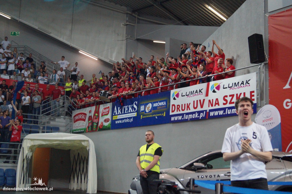 Kibice na meczu Anwil - Energa Czarni