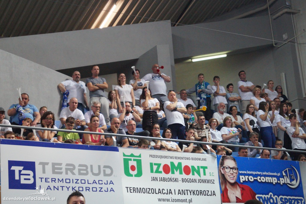 Kibice na meczu Anwil - Energa Czarni