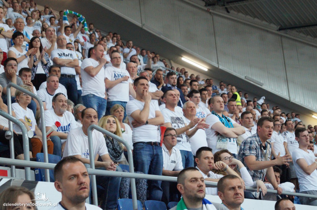 Kibice na meczu Anwil - Energa Czarni
