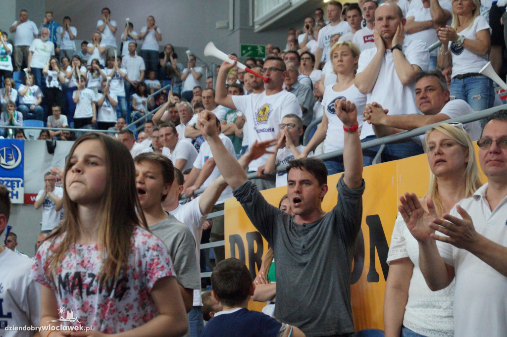 Kibice na meczu Anwil - Energa Czarni