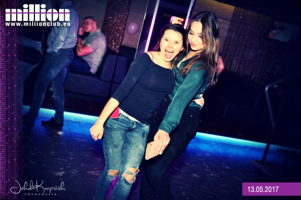 Sobotnia impreza w klubie Million