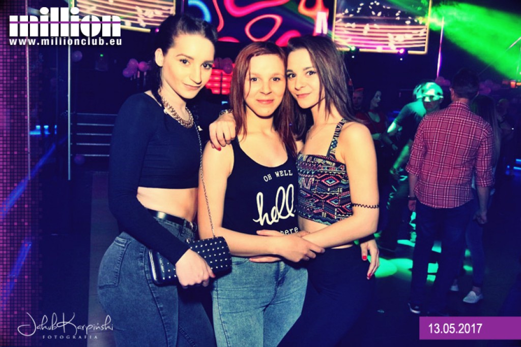 Sobotnia impreza w klubie Million