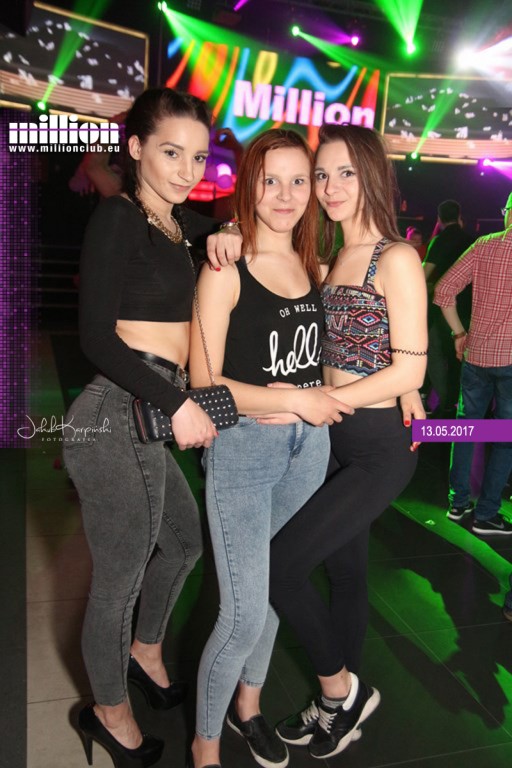 Sobotnia impreza w klubie Million