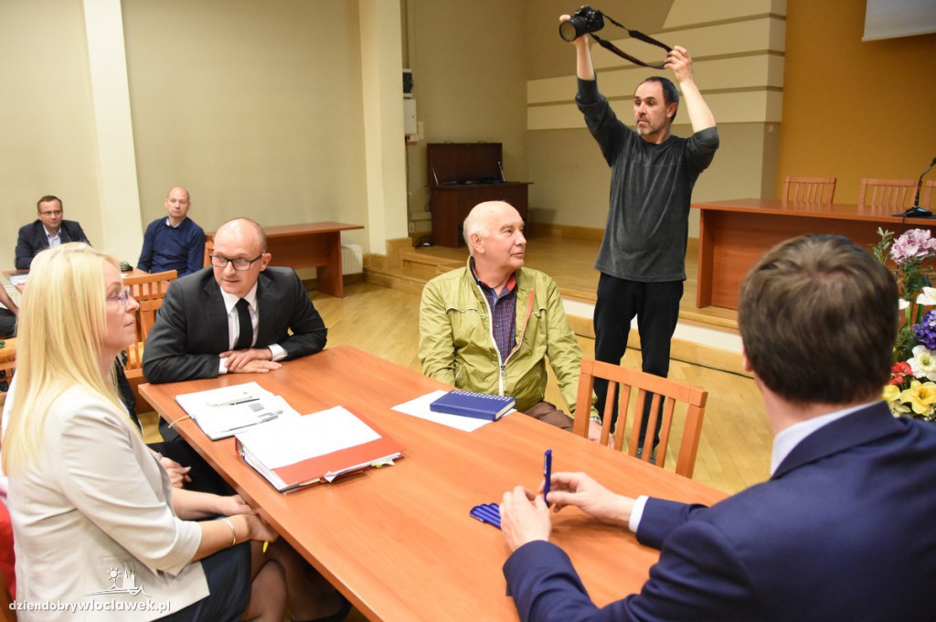 Warsztaty na temat dworca we Włocławku
