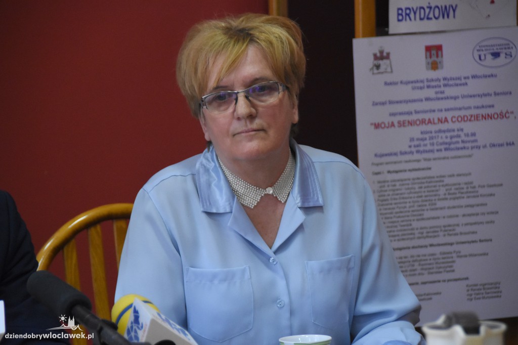Seniorzy na konferencji z prezydentem