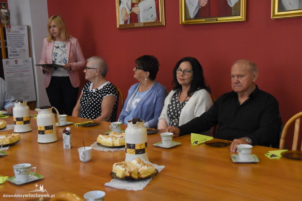 Seniorzy na konferencji z prezydentem