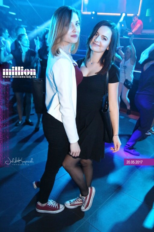 Sobotnia impreza w klubie Million