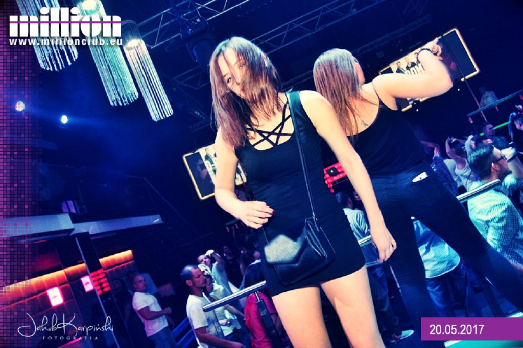 Sobotnia impreza w klubie Million