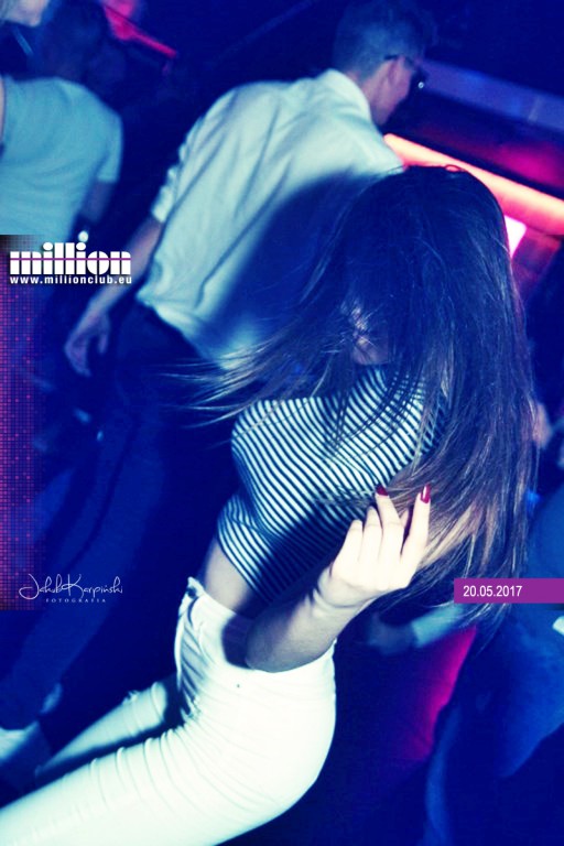 Sobotnia impreza w klubie Million