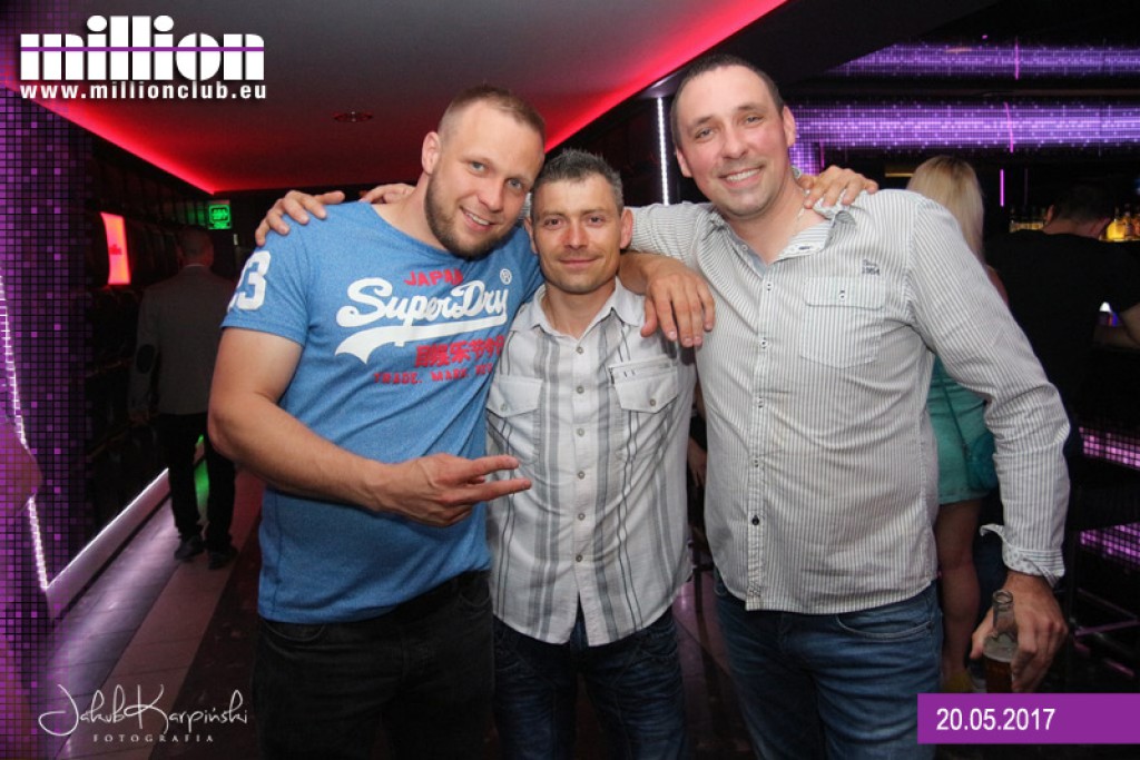 Sobotnia impreza w klubie Million
