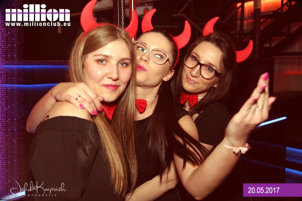 Sobotnia impreza w klubie Million