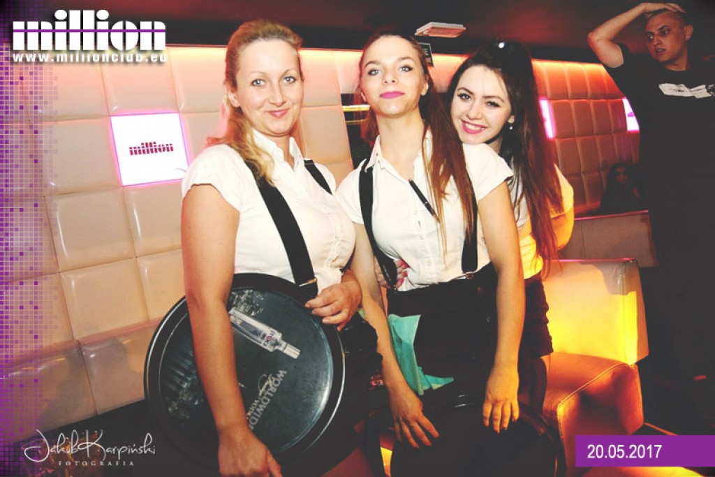 Sobotnia impreza w klubie Million