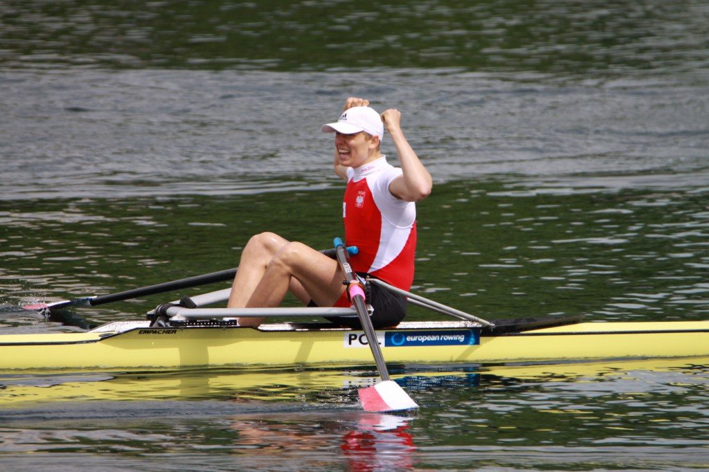 Fabian Barański z medalem ME Juniorów