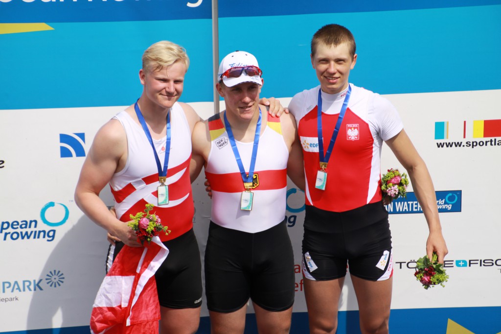Fabian Barański z medalem ME Juniorów