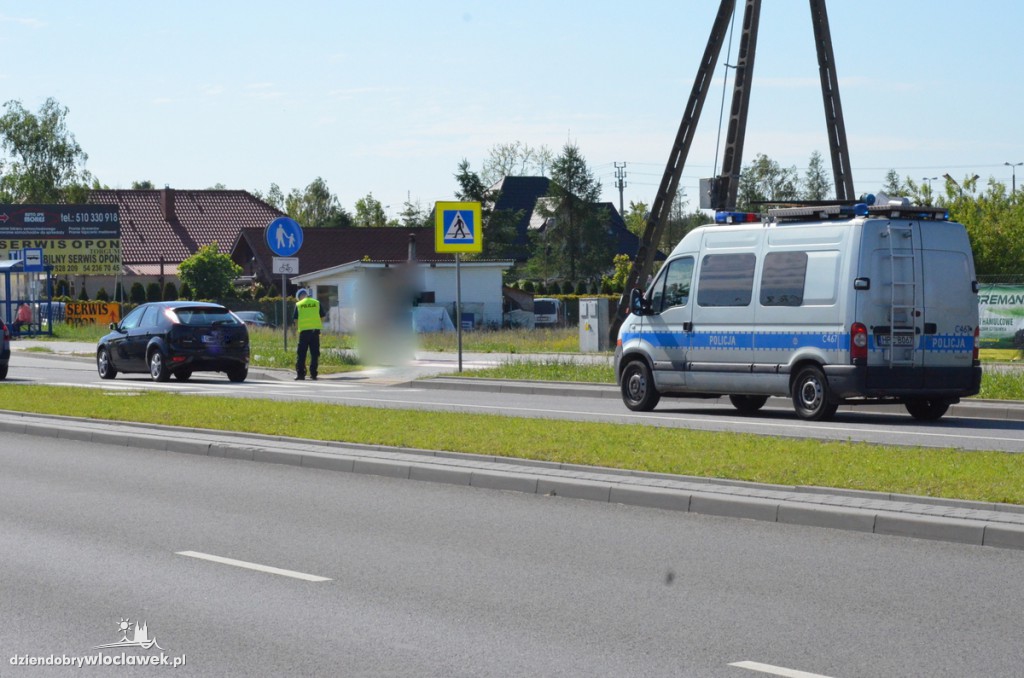 Piesza potrącona na Toruńskiej