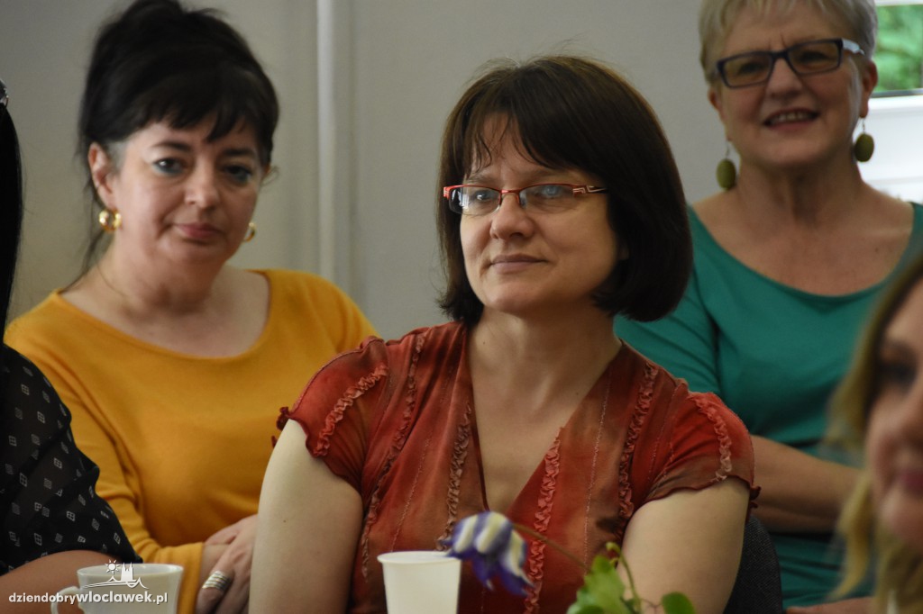 Olga Bończyk spotkała się z nauczycielami